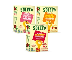 Grab a FREE Box of Organic Fruit Gummies (3.5oz/100g) from Solely!