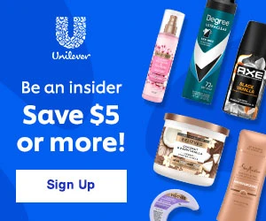 Unlock exclusive Savings for Unilever Brands