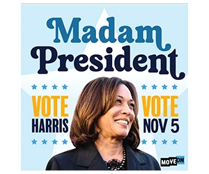 Free “Madam President” Sticker