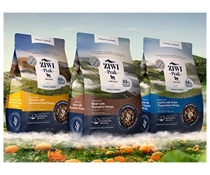 Get a Free Sample of ZIWI New Steam & Dried Dog Food