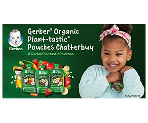 Get a FREE Gerber® Organic Plant-tastic® Pouch!