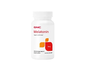 Free bottle of Melatonin 5 mg (60 tablets) from GNC