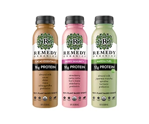 Get a FREE Organic Wellness Shake from Remedy Organics