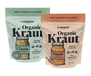 Get a Free Bag of Flanagan Farm Organic Kraut!