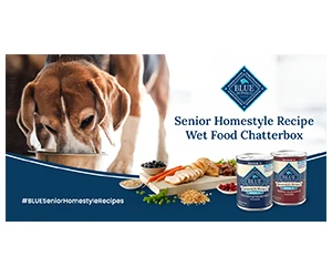 Free BLUE Senior Homestyle Recipes Wet Dog Food!