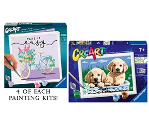 Free CreArt Painting Party Pack!