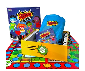 Free Super Duper Superhero Game Party Pack!