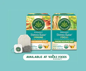 Free Sample of Traditional Medicinals Stress Relief Tea!