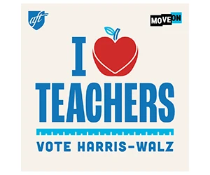 Free 'I Heart Teachers' Sticker!