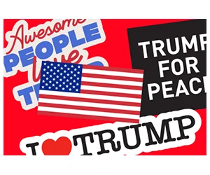 Free Trump Sticker Pack