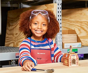 Free Fire Dog Bank Build Kit for Kids at Lowe’s!