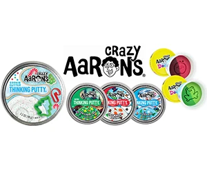 Free Crazy Aaron's Thinking Putty Party Pack!