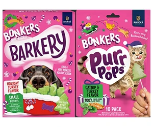 Free Full-Size Cat or Dog Treats from Bonkers!”