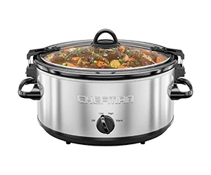 Chefman 6 Qt. Slow Cooker Only $25 at Walmart!