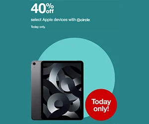 40% Off Select Apple Devices with Target Circle!