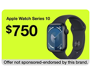 Get $750 Toward a Free Apple Watch Series 10!