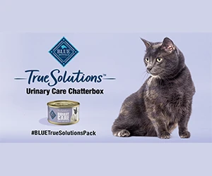 Free BLUE True Solutions Urinary Care Wet Cat Food!