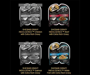 Free Sample of New SHEBA® GRAVY INDULGENCE™ – Order Now!