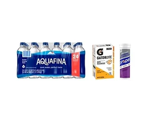 Buy 2 AQUAFINA® 24-Packs - Get a FREE GATORLYTE® Powder or PROPEL® Tablet at Publix!