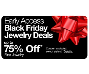 JCPenney Jewelry Black Friday Deals - Save Up to 75%!