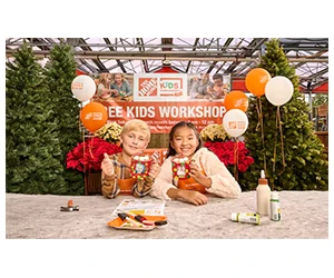 Free Cocoa Ornament Workshop at Home Depot - Create with Your Kids!