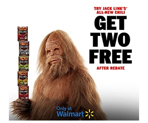 Free Jack Link's Chili - Get 2 Cans at Walmart!