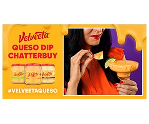 Free Velveeta Queso Dip Gift Card - 750 Lucky Winners!