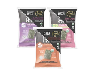 Free Pack of 5 Seaweed Snacks from Ocean's Halo - Claim Yours Now!