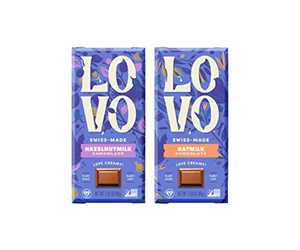 Free Dairy-Free Milk Chocolate Bar from LOVO!