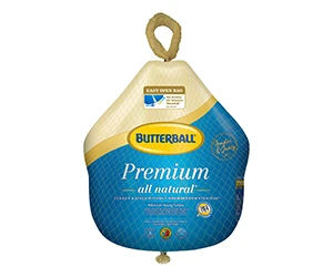 Save on Butterball Frozen Whole Turkey at Walmart - Only $21.58!