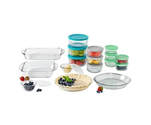 Free 30-Piece Glass Food Storage Set - Store Your Holiday Leftovers!