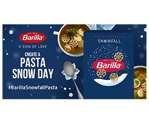 Free Barilla® Snowfall Pasta - Warm Up Your Winter at Walmart!