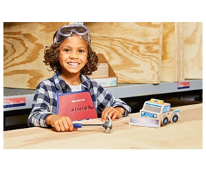 Free Toy Snowplow Build Kit at Lowe's!