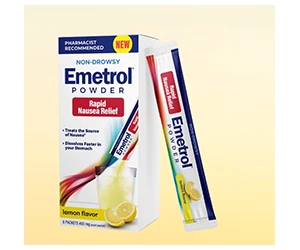 Free Emetrol Nausea Relief Powder Samples – Sign Up Now!