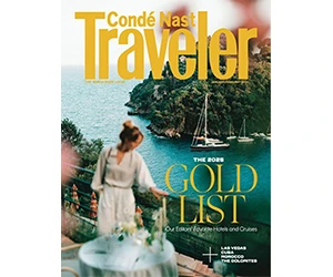 Free 1-Year Subscription to Condé Nast Traveler Magazine!