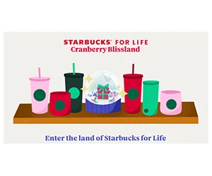 Win Starbucks for Life, Gift Cards, and More!