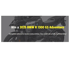 Win a 2025 BMW R 1300 GS Adventure – Enter Now!