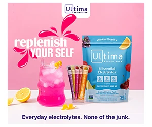 Free Sample of Ultima Replenisher Gut Health – First 15,000!