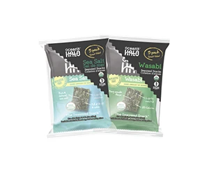 Free Pack of Ocean’s Halo Organic Seaweed Snacks – Claim Your Voucher!