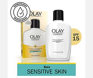 Olay Skincare Complete Daily Facial Moisturizer SPF 15 – Only $11.94 at Walmart (Reg $31.84)!