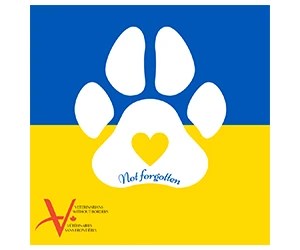 Free Sticker from Veterinarians Without Borders – Support Ukrainian Animals