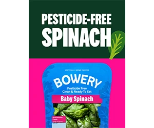 Free Pack of Bowery Spinach!