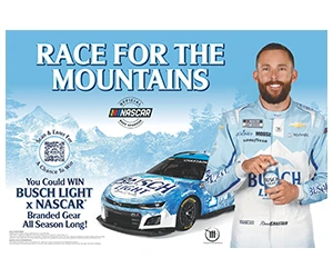 Free Busch Light x NASCAR Gear Giveaway!