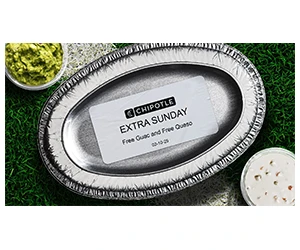 Chipotle’s Championship Sunday Freebies – Don’t Miss Out!