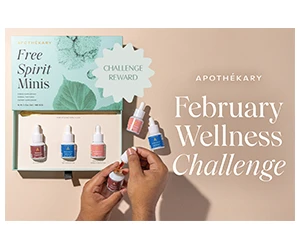 Join Apothékary’s February Wellness Challenge – Earn Free Spirit Minis!