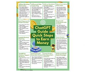 Free eGuide: ”ChatGPT Guide Quick Steps to Earn Money”