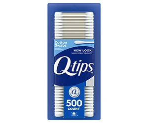 Q-tips Cotton Swabs (500 Count) – Only $3.87 at Walmart!