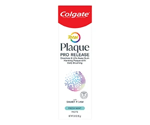 Colgate Total Plaque Pro Release Toothpaste – Only $4.14 at CVS (Reg. $8.29)!