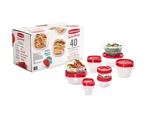 Free Rubbermaid TakeAlongs 40-Pc Storage Set – $15.96 Cashback!