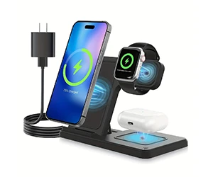 3-in-1 Wireless Charging Station – Only $14.84 at Walmart (Reg. $17.99)!